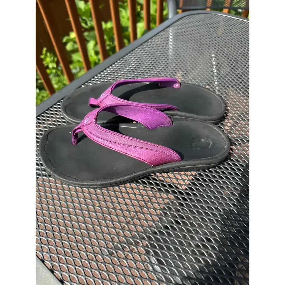 Olukai Ohana sandal flip flops in Orchid Size 7 - Picture 3 of 4